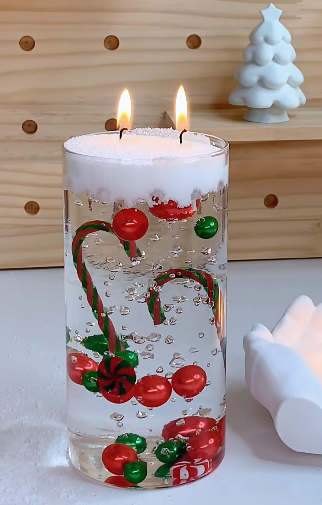 Holiday Christmas Sand Wax Candle Making DIY Kit