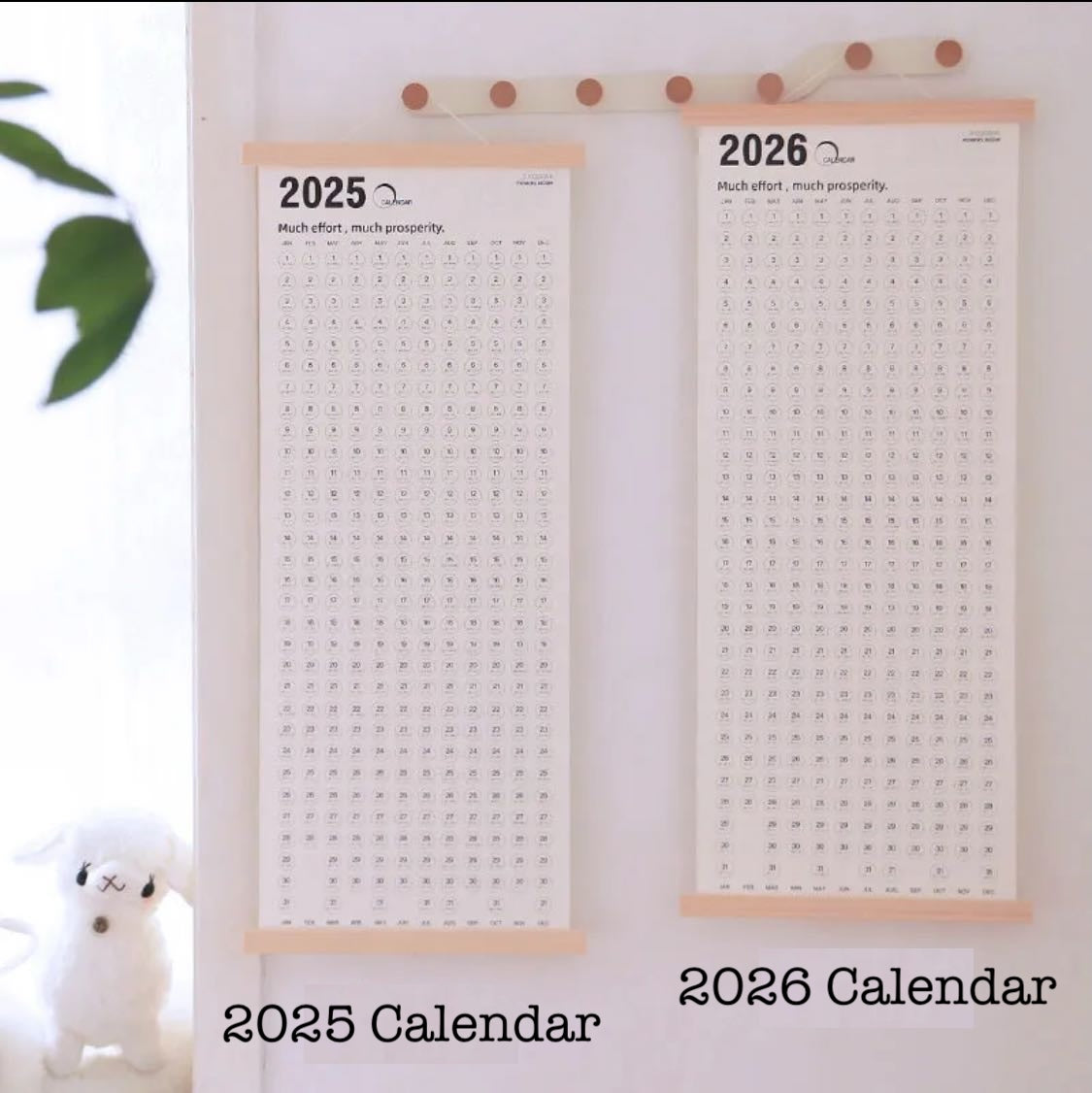 2025 Calendar Habit Tracking 365 Days